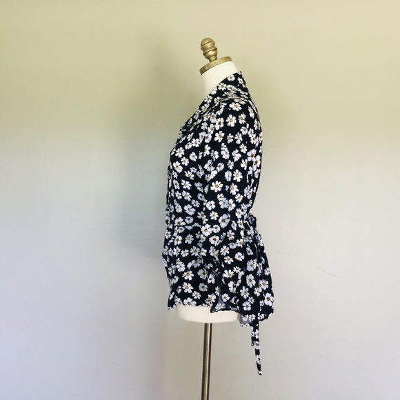 Plus Size XXL NO BOUNDARIES Floral Shirt - Picture 4 of 8